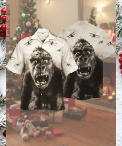King Kong Classic Movie Monster Hawaiian Shirt