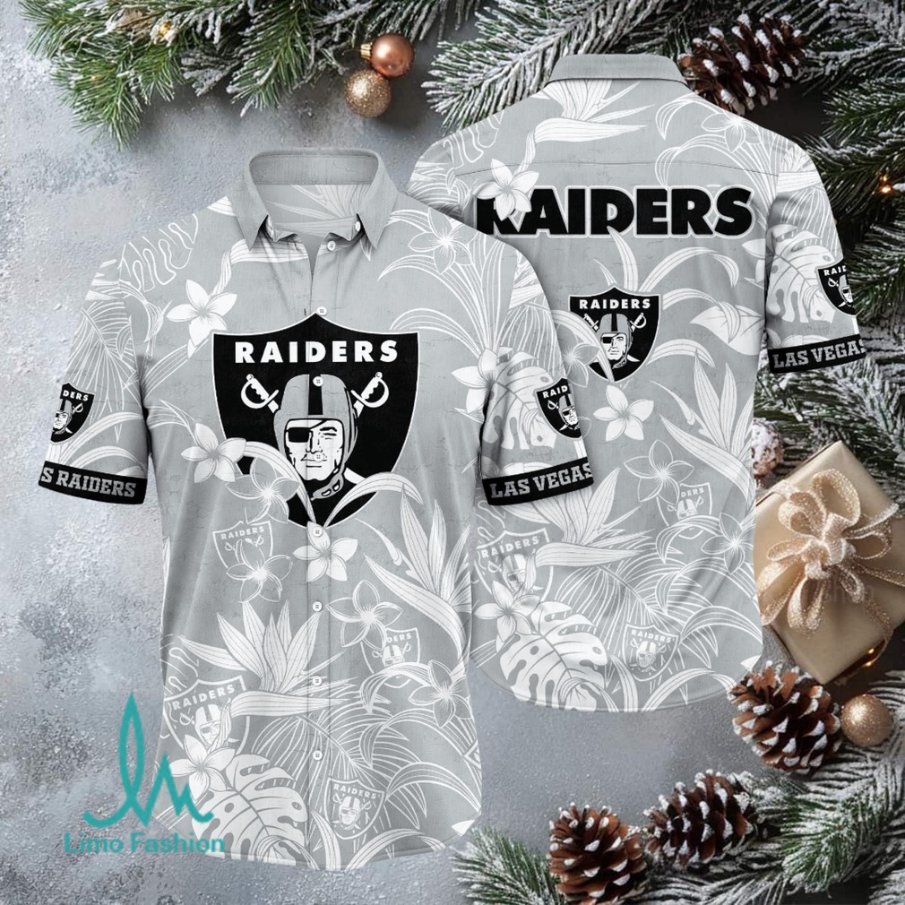 Las Vegas Raiders Tropical Hawaiian Shirt Las Vegas Raiders Tropical Hawaiian Shirt