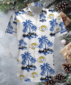 Los Angeles Rams Hawaiian Button Up Shirt