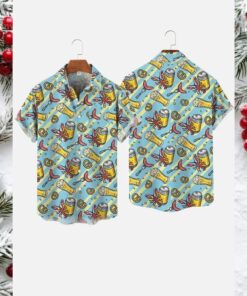 Men’s Brew & Bites Hawaiian Shirt