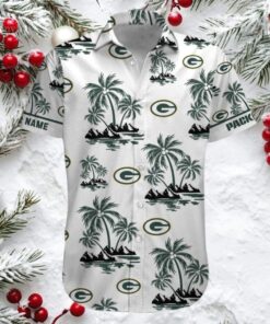 Men’s Green Bay Packers Tropical Hawaiian Shirt