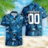Monstro’s Waters Vintage Style Hawaiian Button Up T shirt