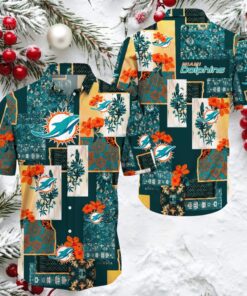 Miami Dolphins NFL Flower Hawaii Shirt