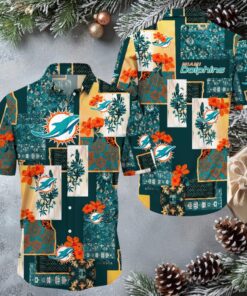 Miami Dolphins NFL Flower Hawaii Shirt