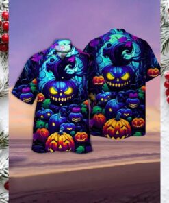 Midnight Glow Halloween Hawaiian Shirt