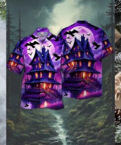 Midnight Manor Haund Hawaiian Shirt