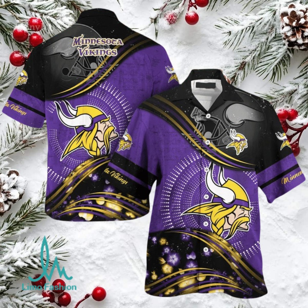 Minnesota Vikings NFL Hawaiian Shirt Men’s Tropical Aloha Wear Minnesota Vikings NFL Hawaiian Shirt Men’s Tropical Aloha Wear
