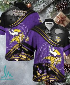 Minnesota Vikings NFL Hawaiian Shirt  Men’s Tropical Aloha Wear