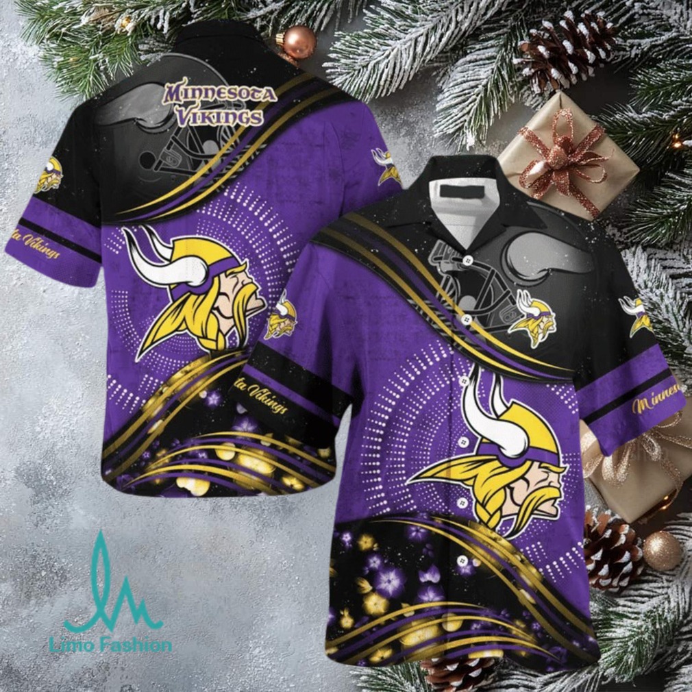 Minnesota Vikings NFL Hawaiian Shirt Men’s Tropical Aloha Wear Minnesota Vikings NFL Hawaiian Shirt Men’s Tropical Aloha Wear