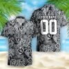Men’s Arizona Cardinals Split Design Hawaiian Shirt