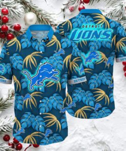 NFL Detroit Lions Hawaiian Shirt, June Aloha Shirt