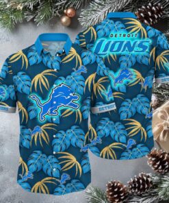 NFL Detroit Lions Hawaiian Shirt, June Aloha Shirt