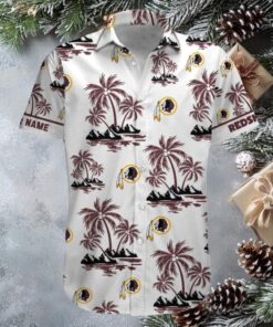NFL Tampa Bay Buccaneers Tropical Palm Tree Hawaiian Shirt