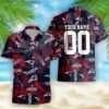 Neon Octopus DJ Deck Summer Vacation Shirt Hawaiian