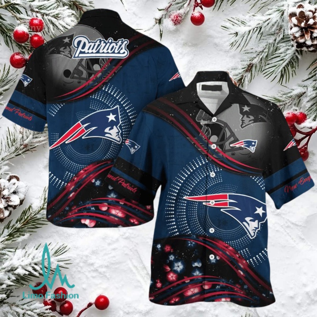 New England Patriots NFL Hawaiian Shirt Official Football Aloha Wear New England Patriots NFL Hawaiian Shirt Official Football Aloha Wear