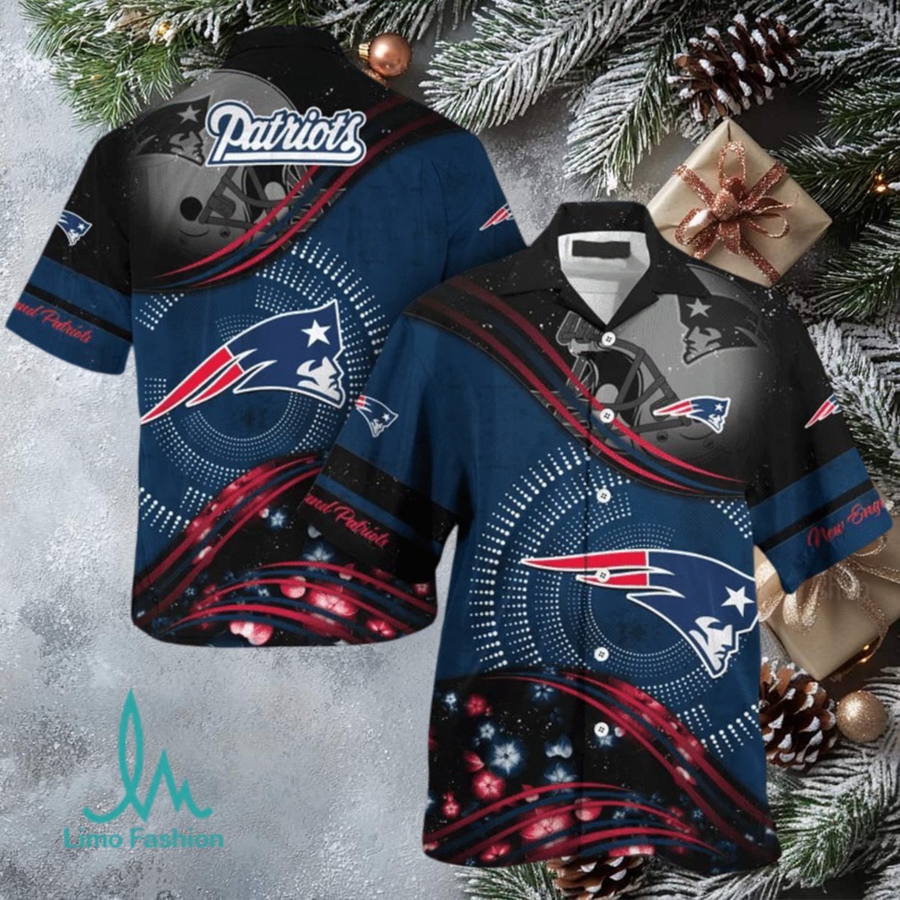 New England Patriots NFL Hawaiian Shirt Official Football Aloha Wear New England Patriots NFL Hawaiian Shirt Official Football Aloha Wear