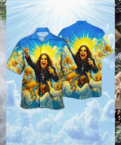 Ozzy Osbourne Heaven and Hell Hawaiian Shirt