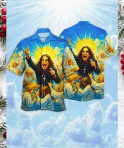 Ozzy Osbourne Heaven and Hell Hawaiian Shirt