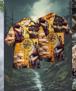 Pirate’s Voyage Compass Hawaiian Shirt