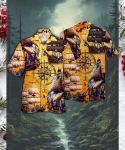 Pirate’s Voyage Compass Hawaiian Shirt