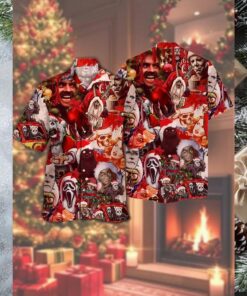 Scary Christmas Hawaiian Shirt