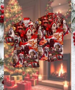 Scary Christmas Hawaiian Shirt