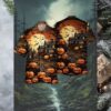 Spooky Luau Jack o’ Lantern Forest Hawaiian Shirt