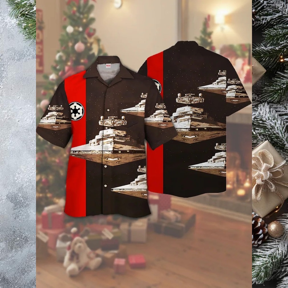 Star Wars Imperial Star Destroyer Hawaiian Shirt Star Wars Imperial Star Destroyer Hawaiian Shirt