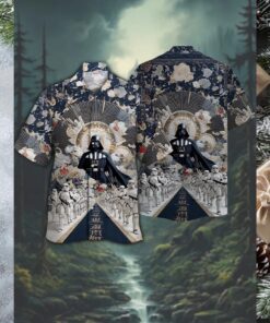 Star Wars Japanese Art Darth Vader & Stormtrooper Hawaiian Shirt