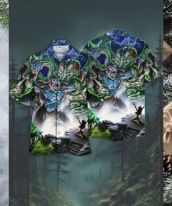 The Kraken Unleashed Hawaiian Shirt